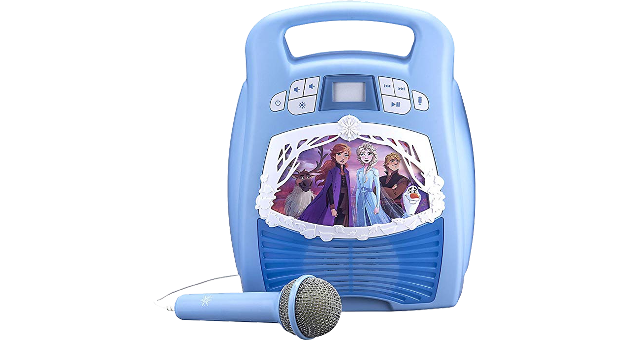 Disney Frozen 2 - Portable Bluetooth/USB Karaoke Speler met Lichtshow en microfoon (FR-553) frozen