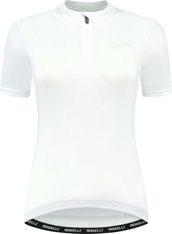 Rogelli Core Women's Cycling Jersey - Short Sleeve - White - Size XL