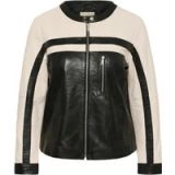 KAFFE Veste en cuir pour femmes KAFFE Curve KCRayna