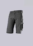 BP Supers-stretchshort 1863-620 Heren Kledingmaat 62 Katoen Anthrazit/Schwarz
