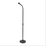 Pyle Microfoonstandaard - M-6 Microfoonhouder Standaard Adapter - Verstelbare Hoogte van 80 cm tot 152 cm - Pivotable Gooseneck Bevestiging- Zwart