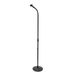 Pyle Microfoonstandaard - M-6 Microfoonhouder Standaard Adapter - Verstelbare Hoogte van 80 cm tot 152 cm - Pivotable Gooseneck Bevestiging- Zwart