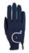Roeckl Rijhandschoen 7.5 Navy-Wit