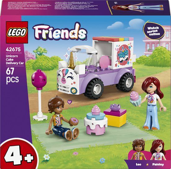 LEGO Friends 42675 Eenhoorn Taartenbezorgauto