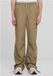 Urban Classics Wide Poplin Wijde broek - S - Beige