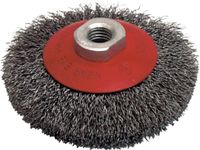 Leman 06427 Golfstaal Toiletborstel Diameter 100 mm