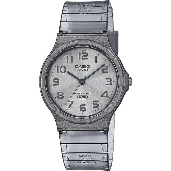 Casio Collection MQ-24S-8BEF Horloge - Grijs - Ø 33 mm - Kunststof - Vrouwen