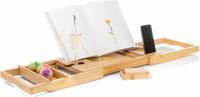 TranquilBeauty Premium Bad Caddy | Houten Dienblad Badrek