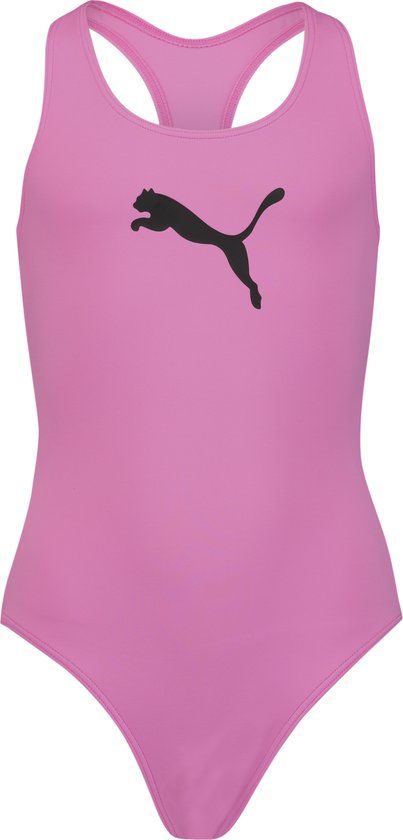 Swim Girls Racerback Swimsuit 1P - Pink - Size 128