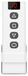 Merkloos RF-afstandsbediening - 10 kanalen - 11,0 x 3,7 x 1,5 cm - Compatibel met Wifi slimme rolluikcontroller-module