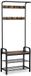 Vasagle Armoire et banc style industriel – Marron vintage-noir