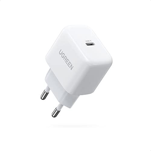 Ugreen 33W GaN USB C Lader USB C Charger Compatibel met 30W Opladen USB C PD Oplader met PPS GaN Tech Compatibel met 30W 20W voor iPad Pro M1, MacBook Air M1/ ????Pro, iPhone 13 Pro, iPhone 12, Galaxy S21, S20, Switch, MagSafe, Airpods Pro etc.