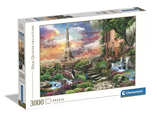 Clementoni 33550 Prachtige Paris Collection puzzel met 3000 stukjes, voor volwassenen en kinderen vanaf 14 jaar