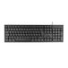 Tacens Anima AK02, compleet pc-toetsenbord, compact formaat, stille toetsen met laag profiel, SmartKey Copilot AI, plug-and-play, Portugees