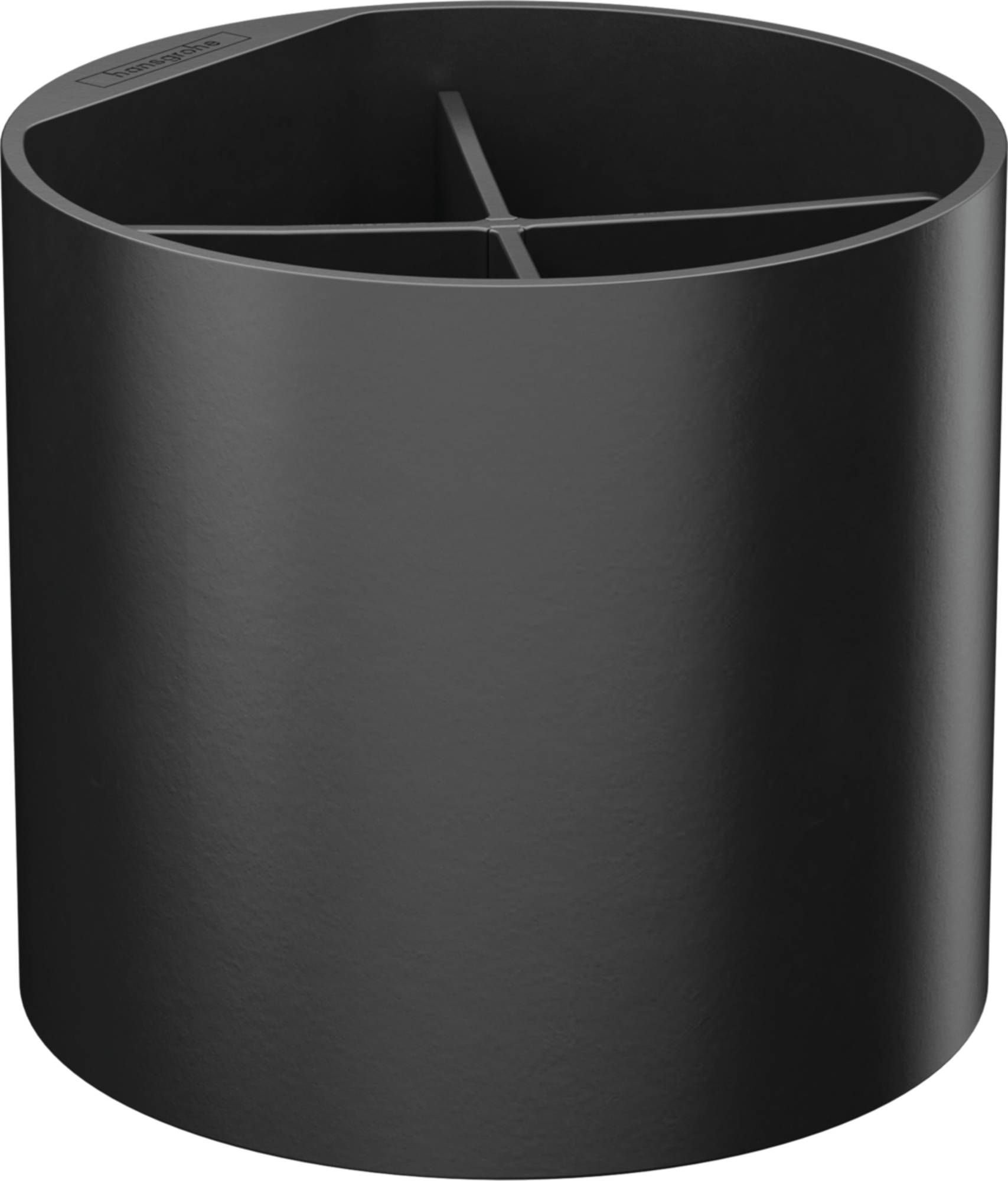 Hansgrohe WallStoris - mat zwart - kunststof - 4059625352816
