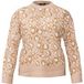 ESMARA Pull pour femme imprimé léopard L (44/46)