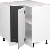 Vicco R-Line Hoekkast – 75.6 cm, WB Eik Antraciet landhuis