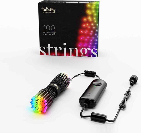 Twinkly Strings 100 LED RGBW - 8M - App Controlled LED String Lights