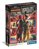 Clementoni - Puzzle - 1000 pièces - Marvel Deadpool - Boîte compacte