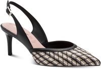 Tamaris Dames Slingpumps 1-29625-46 098 Zwart Leer/Textiel 37 EU