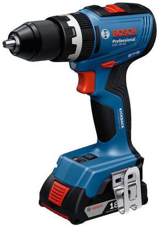 Bosch Professional Bosch GSB 18V-65 Professionele accu klopboormachine 18 V 65 Nm Brushless Solo