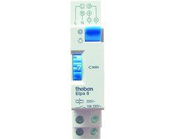 Theben 0080002 ELPA 8 Elektromechanische trappenhuis-tijdschakelaar, wit
