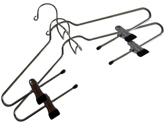 Protenrop Metalen kledinghangers set van 2