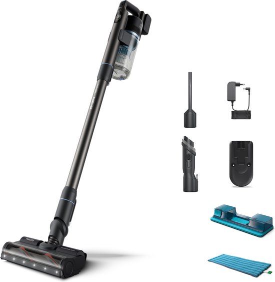 Philips XC7053/01R1 Handstofzuiger - Zwart - Zakloos - 25.2 V