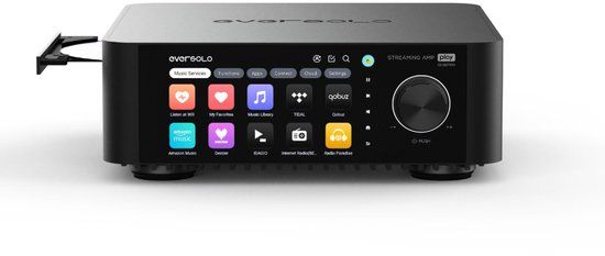 Eversolo Play All-in-one Streamer/Versterker met CD-Speler - Zwart