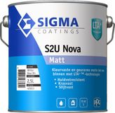 Sigma S2U Nova Matt 2,5 liter Wit/Base Wn