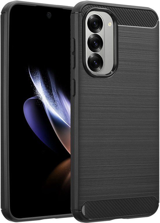imoshion Brushed Backcover voor de Samsung Galaxy A56 - Zwart