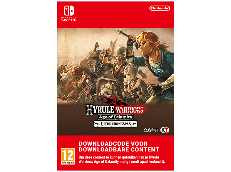 Nintendo Hyrule Warriors: Age Of Calamity (uitbreidingspas) - Switch (download Code)
