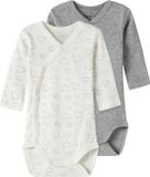 NAME IT NBNBODY 2P LS WRAP CLOUD NOOS