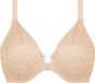 Chantelle Norah Bedekkende Beugelbh Voorsluiting Racerback Soft Feel Golden Beige
