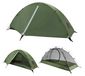Tente de sac à dos - 1 personne - Léger - 220 x 81 x 91 cm - Imperméable, Camping, Randonnée, Trois saisons
