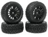 Solidchoice - Pneus en Roues en plastique pour voitures RC