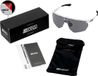 Scicon Aerowing Lunettes de vélo blanc brillant lentille multimirror argent