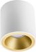 BES LED Pragmi Cliron Pro Opbouwspot GU10 - Mat Wit/Goud