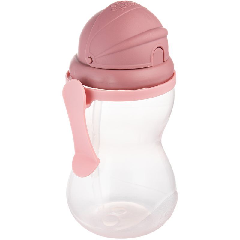 Canpol babies Canpol Babyfles Sportbecher-Trinkflasche mit Strohhalm