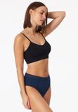 Schiesser 2PACK Retro Menstruatie onderbroekje - Schiesser Care Dames Onderbroek - zwart/donkerblauw