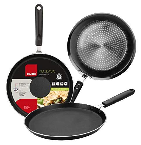 Ibili Crêpes-pan Indubasic 26 cm, kunststof, zwart