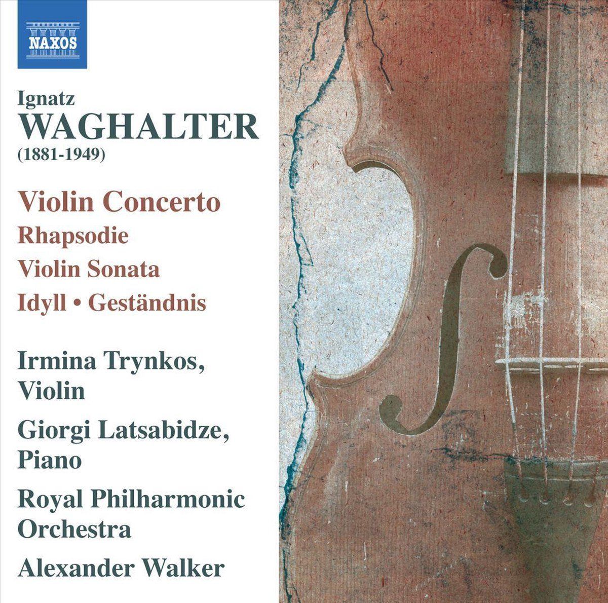 OUTHERE Waghalter, Ignatz; Violin Concerto