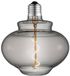 Lucande - E27 LED-lamp - Glas, metaal - E27 - rookgrijs