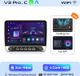 Junsun 10,1-inch Android 15 autoradio met Carplay, geschikt voor VW Multivan T5 (2008-2015), met GPS-navigatie, Wi-Fi, Bluetooth, DAB+, stuurwielbediening en USB-aansluiting (2+64GB). Uitgevoerd met een draaiknop