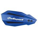POLISPORT 8308500013 - Handkappen BULLIT 1 MX-Style bevestigingspunt van kunststof inclusief montageset compatibel met motorfietsen Suzuki, Kawasaki, Yamaha in kleur blauw