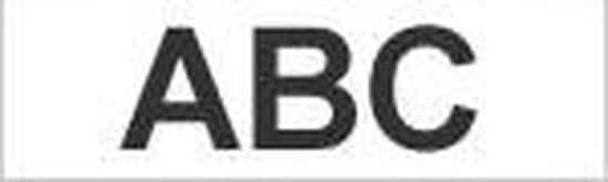 Brother TZe-FX211 Flexi Gloss Labelling Tape - 6mm - Black on White