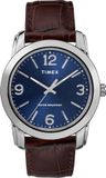 Timex TW2R86800 Horloge - Leer - Bruin - Ø 39 mm