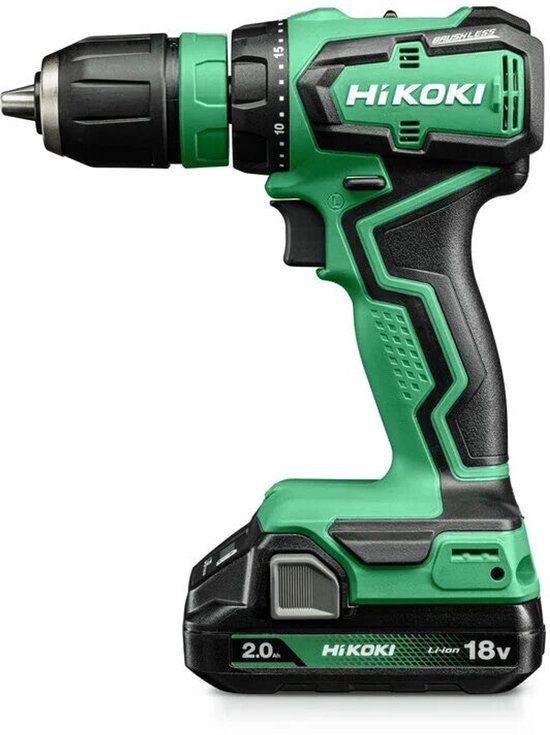 HiKOKI DS18DDQWSZ Accu Boorschroefmachine 18V 5,0Ah Li-Ion met opzetstukken in HSC II koffer