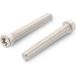 Vis à métaux tête cylindrique TC basse Torx T10 M3x5 filetage total inox A2 Microvis - 1000 pièces