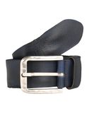 Vanzetti Leren Riem Denim Love 40mm Full Leather Belt W85 Marine Blauw